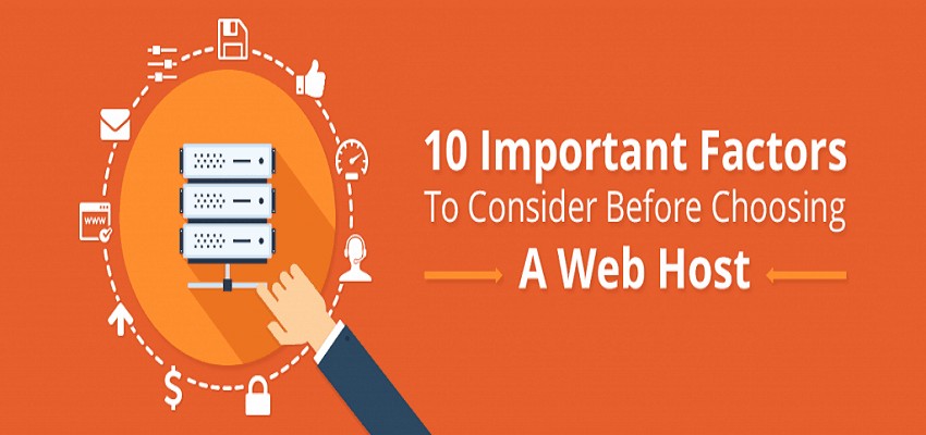 Factors to Consider When Choosing a Web Hosting Company