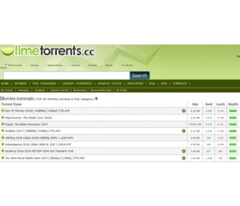 Limetorrents-top-torrent-sites