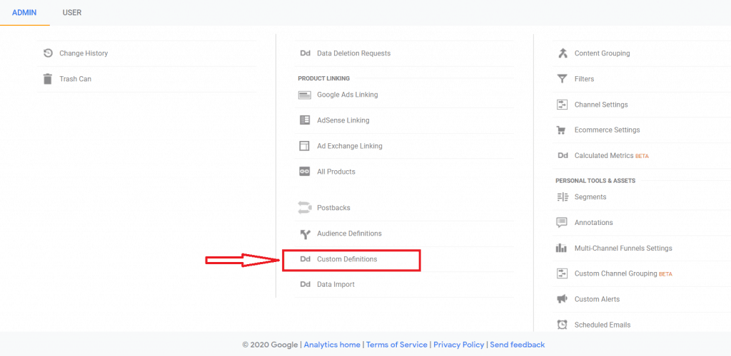 monsterinsights custom dimensions