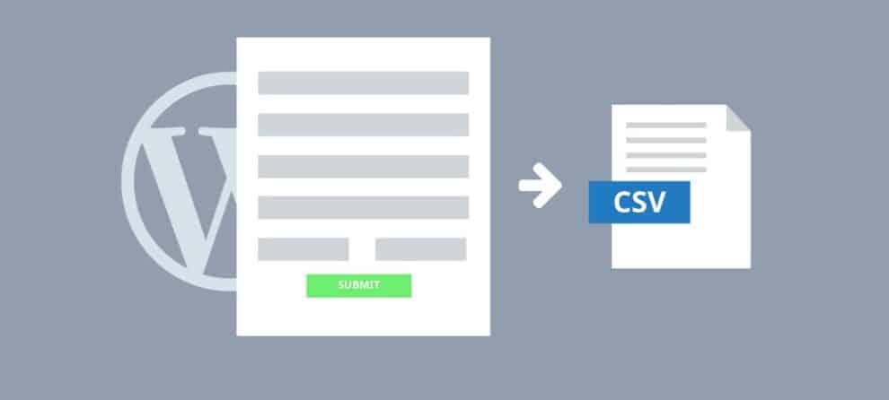How To Automatically Export WordPress Form Submissions To CSV
