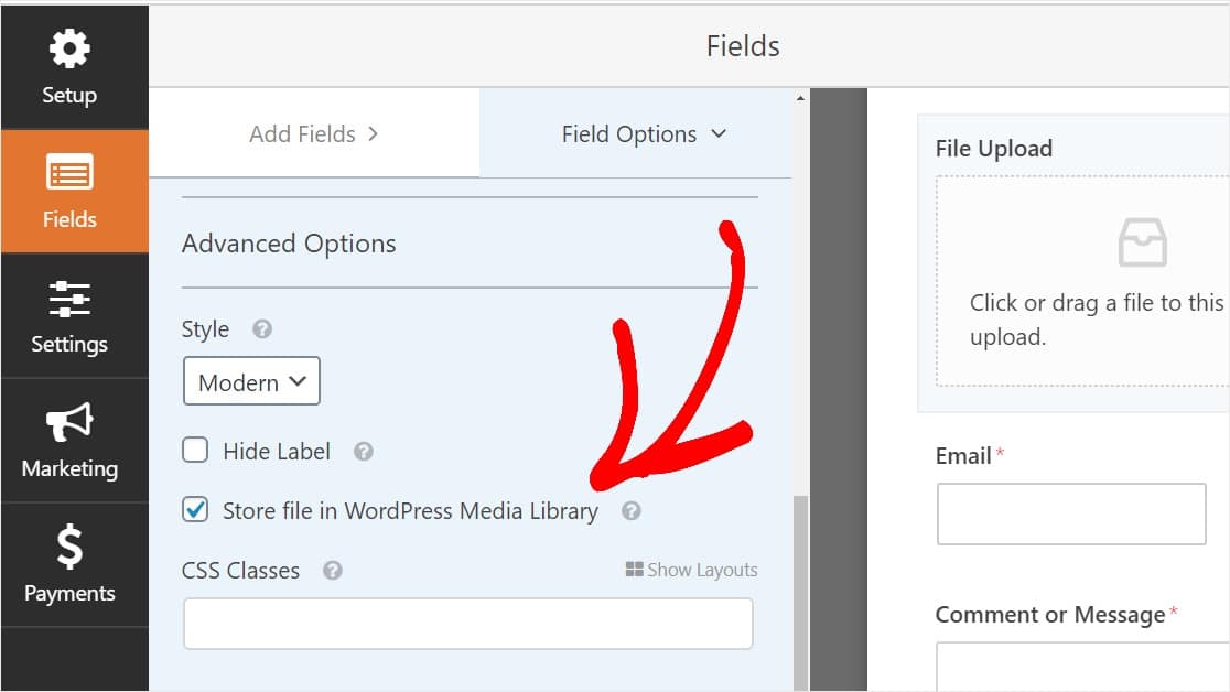 check-box-to-store-uploads-in-wordpress-media-library