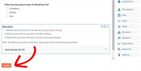 createquizinwordpress