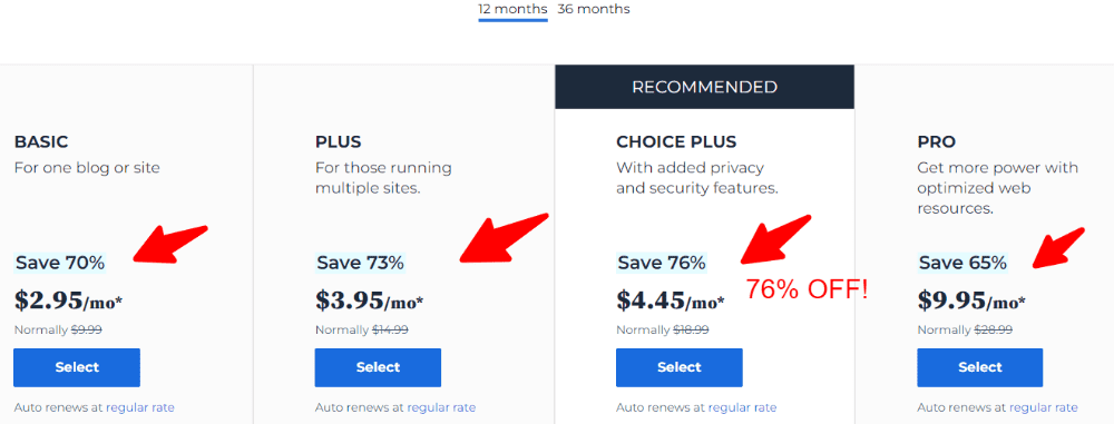 bluehost-black-friday-price