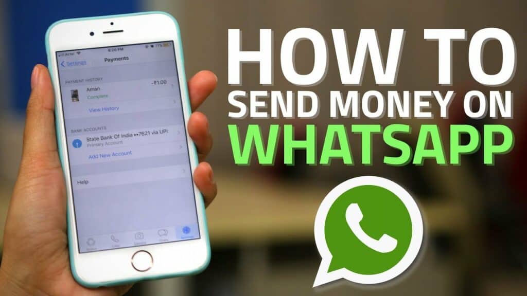 Sending money via WhatsApp in India