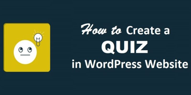 Create a Quiz in WordPress Website