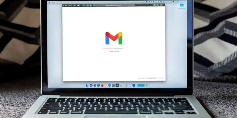 Computer screen showing Gmail to represent the difference between email marketing and email monetization