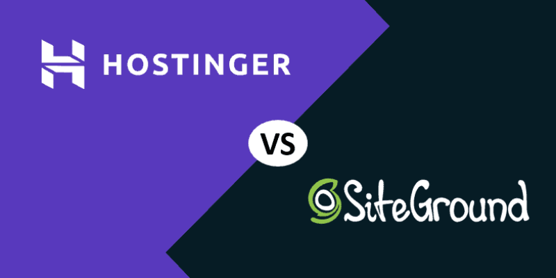 Hostinger vs SiteGround