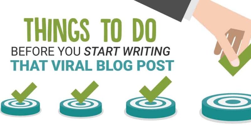 How to Write Blog Posts With Viral Potential