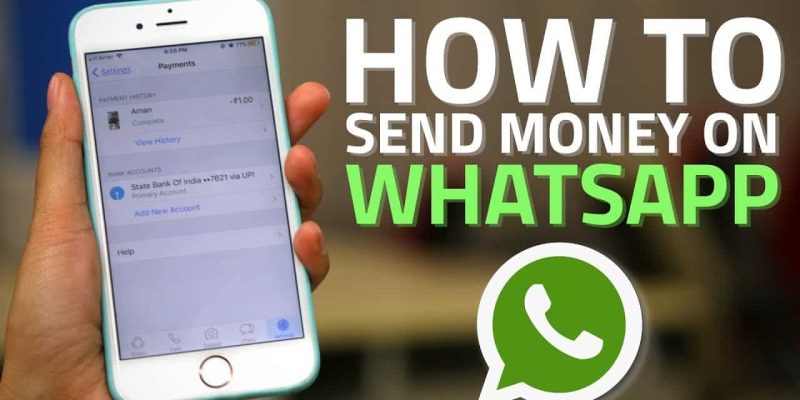 Sending money via WhatsApp in India