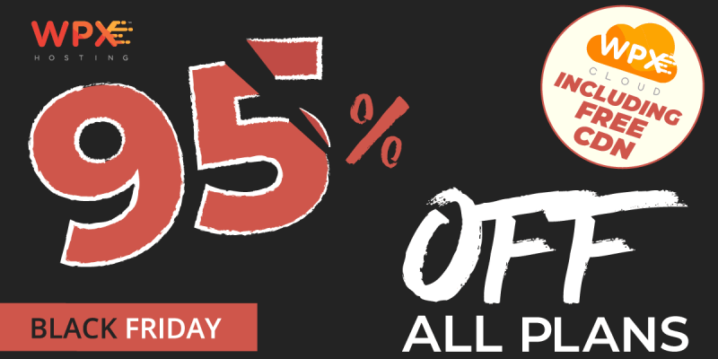 WPX Hosting Black Friday Deal