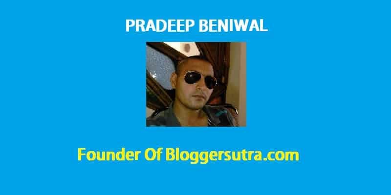 pradeep-beniwal-founder-bloggersutra